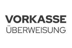 Vorkasse per Banküberweisung